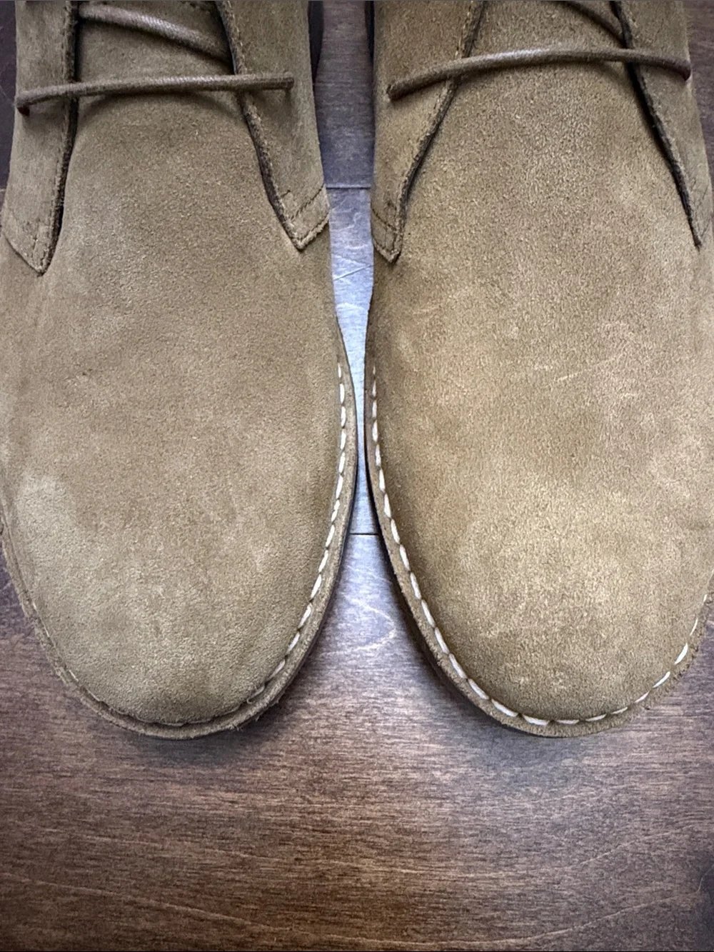 J. Crew Men's Tan Suede Chukka Boots